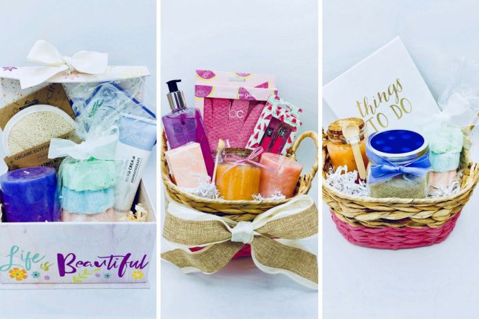 Diy spa baskets for gifts