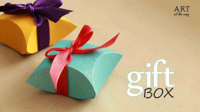 Diy gift box ideas