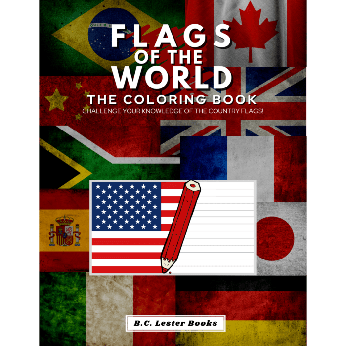 Coloring book flags of the world