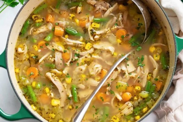 Best chicken vegetable soup recipe ever