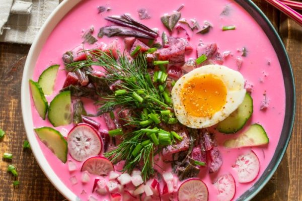 Red beet soup recipe