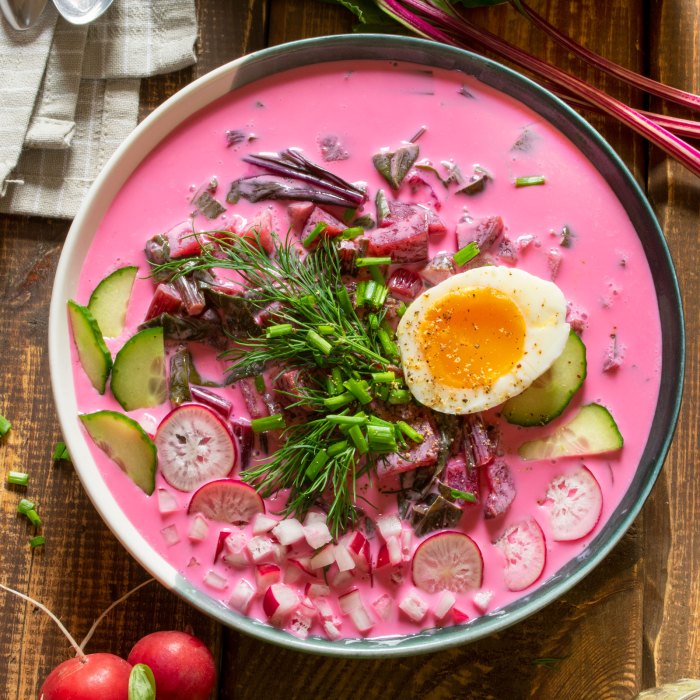 Red beet soup recipe