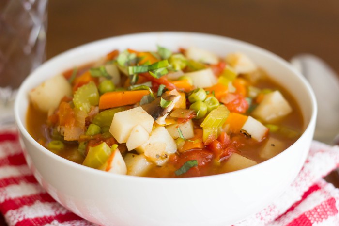 Easy veg soup recipe