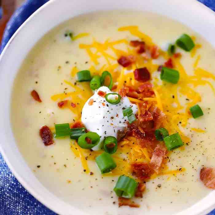 Potato soup instant pot recipe