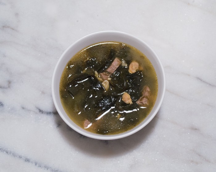 Seaweed soup recipe