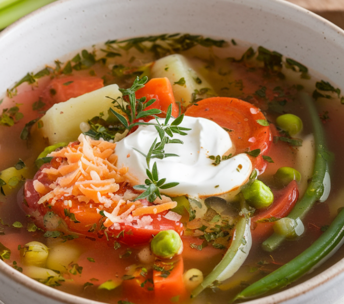 Vegetable beef soup recipe for crock pot