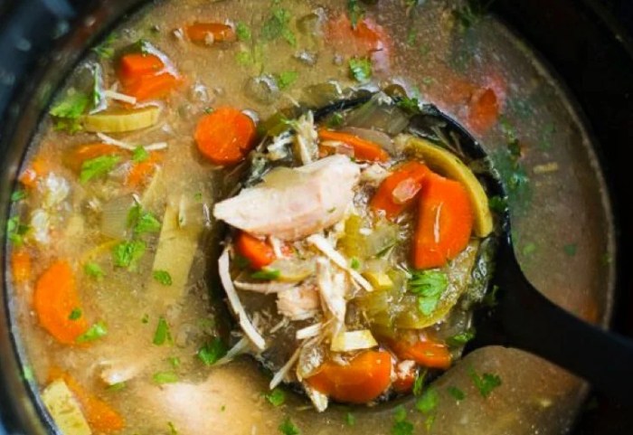 Soup chicken vegetable recipe