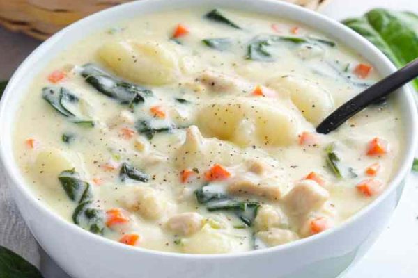 Recipes with gnocchi soup