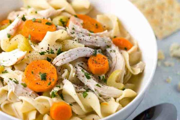 Chicken noodle soup recipe crockpot