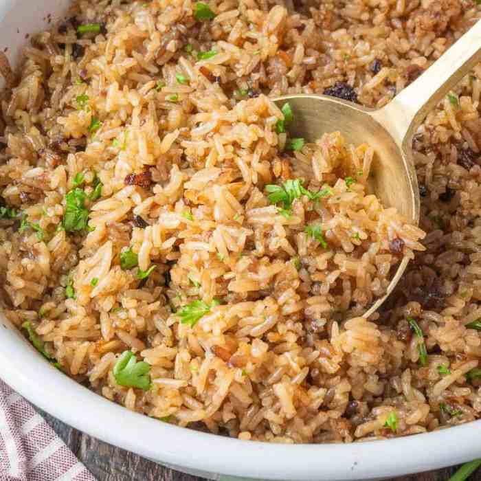 Onion soup rice recipe