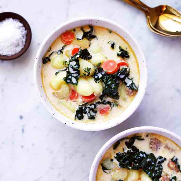 Recipes with gnocchi soup