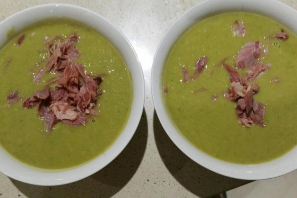 Green pea and ham soup recipe