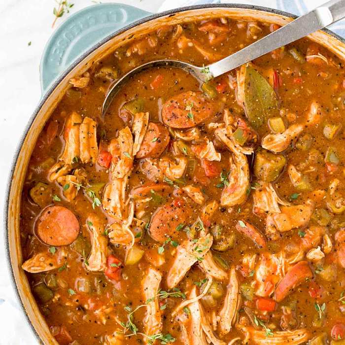 Recipe for gumbo soup from new orleans