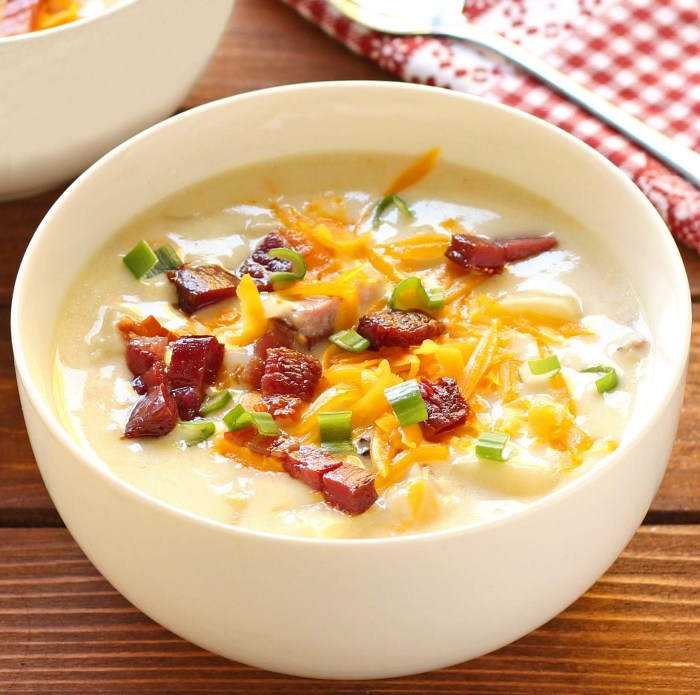 Recipe homemade potato soup