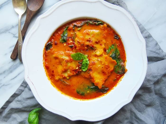 Ravioli soup recipe