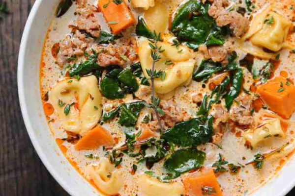 Sausage tortellini soup recipes