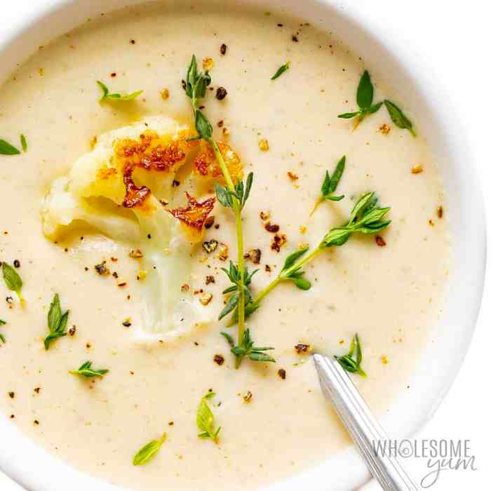 Cauliflower recipes soup